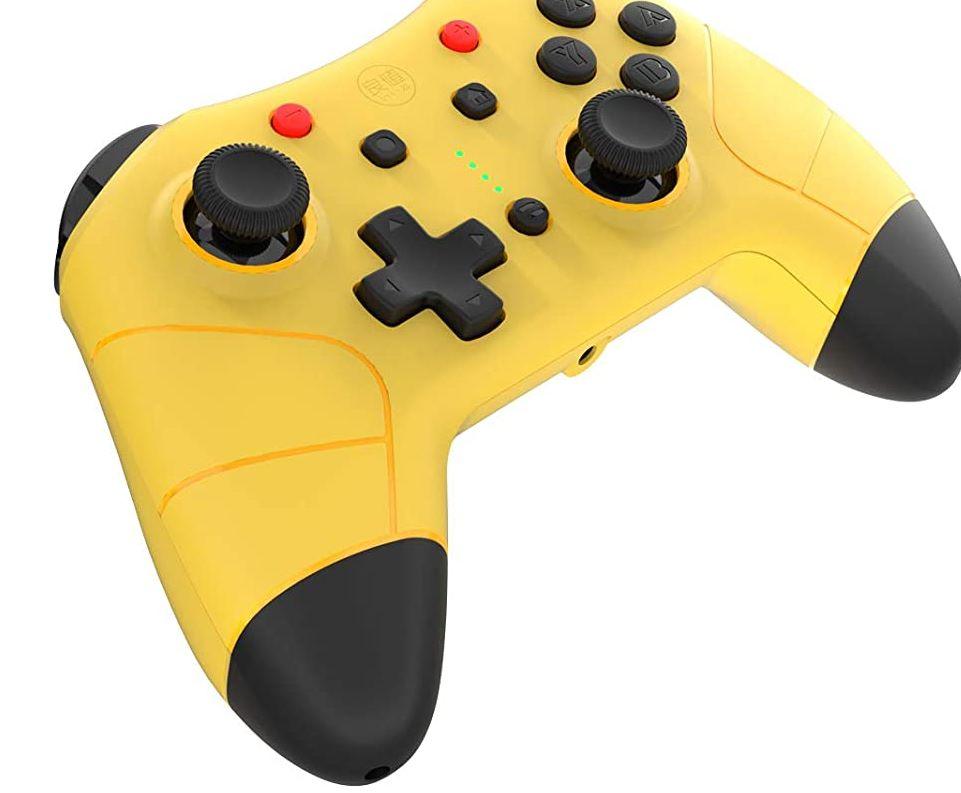 IINE NSW WIRELESS CONTROLLER (NFC+VIBRATION+AUTOFIRE) YELLOW (L466) - DataBlitz