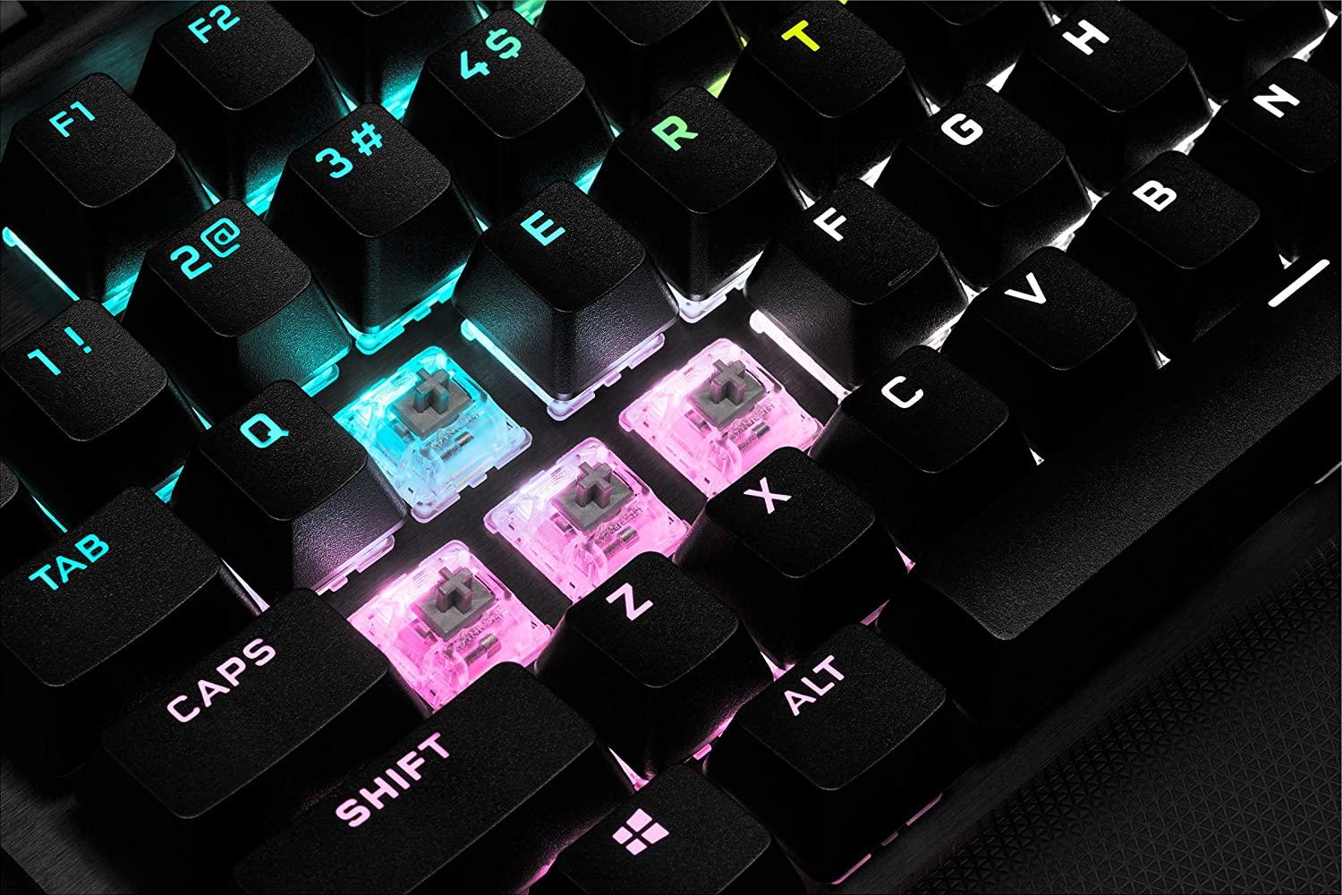 CORSAIR K70 RGB TKL CHAMPION SERIES MECHANICAL GAMING KEYBOARD (CHERRYY MX SPEED) - DataBlitz