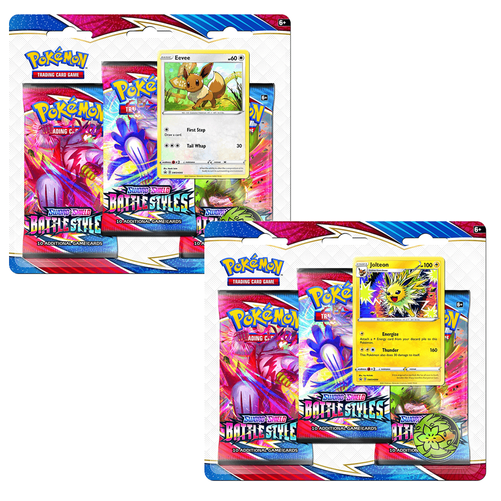 POKEMON TRADING CARD GAME SS5 SWORD & SHIELD BATTLE STYLES 3 BLISTERS (176-80822) - DataBlitz
