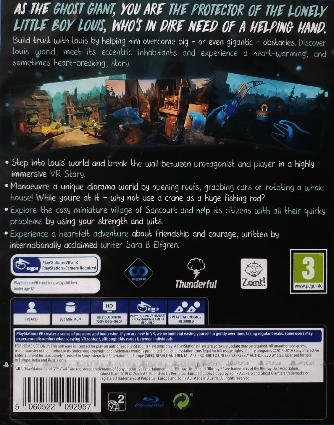 PS4 GHOST GIANT REG.2 - DataBlitz