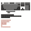 AKKO BLACK & PINK PBT KEYCAPS SET ASA LOW PROFILE 155 KEYS - DataBlitz