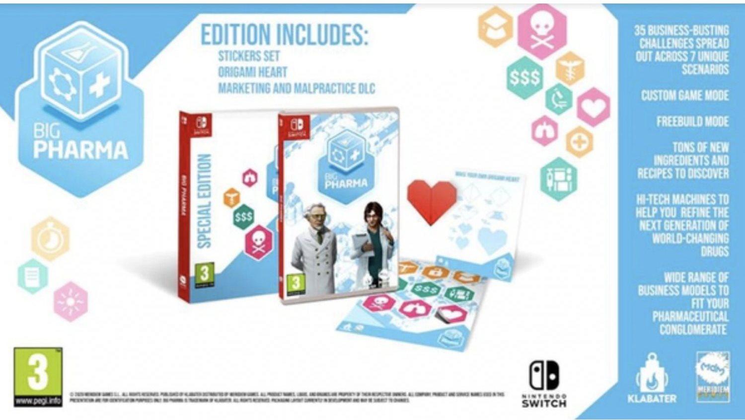 Nintendo Switch Big Pharma Special Edition