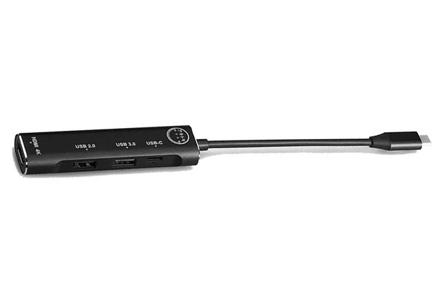 AKITOMO NSW COZYSMART USB 3.1 TYPE-C 4 IN 1 MULTI-PORTS HUBS (BLACK) - DataBlitz