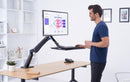 NORTH BAYOU NB40 SIT-STAND WORKSTATION 22-32 INCH (BLACK) - DataBlitz