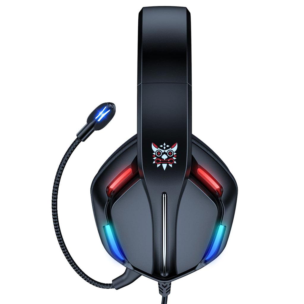 Onikuma X27 RGB Gaming Headset With Mic And Noise Cancelling (Black) - DataBlitz