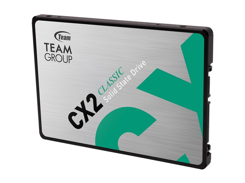TEAMGROUP Classic CX2 512GB 3D NAND SATA III 6GB/S SSD (T253X6512G0C101)