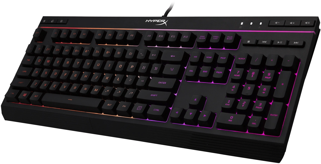 HYPERX ALLOY CORE RGB GAMING KEYBOARD - DataBlitz