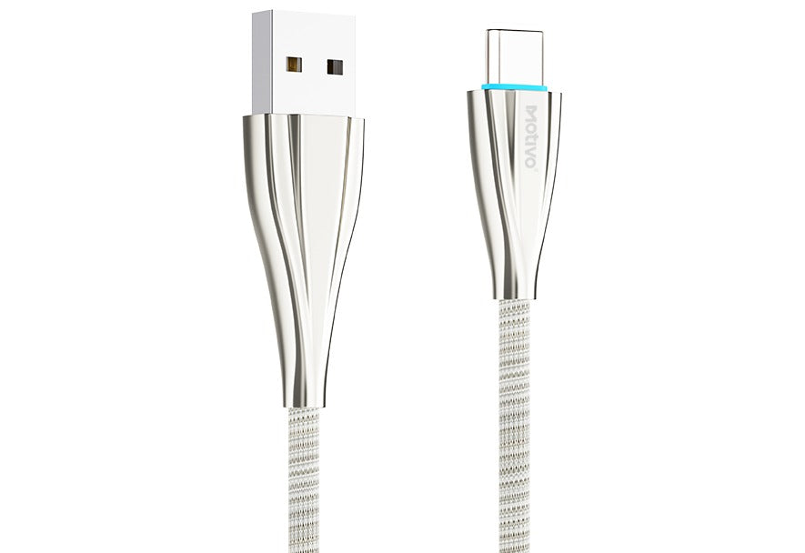 Motivo H24 Data Cable Braided Wire 120CM Apple Lightning (Gray)