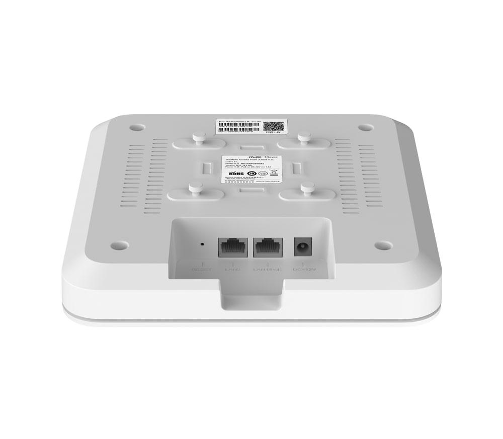 REYEE AC1300 DUAL BAND CEILING MOUNT ACCESS POINT (RG-RAP2200(F)) - DataBlitz