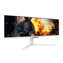 AOPEN Fire Legend 43XV1C PWMIIPHX 43.8 Ultrawide DFHD IPS Gaming Monitor (White) - DataBlitz