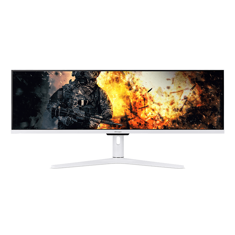 AOPEN Fire Legend 43XV1C PWMIIPHX 43.8 Ultrawide DFHD IPS Gaming Monitor (White) - DataBlitz