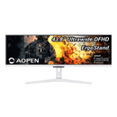AOPEN Fire Legend 43XV1C PWMIIPHX 43.8 Ultrawide DFHD IPS Gaming Monitor (White) - DataBlitz
