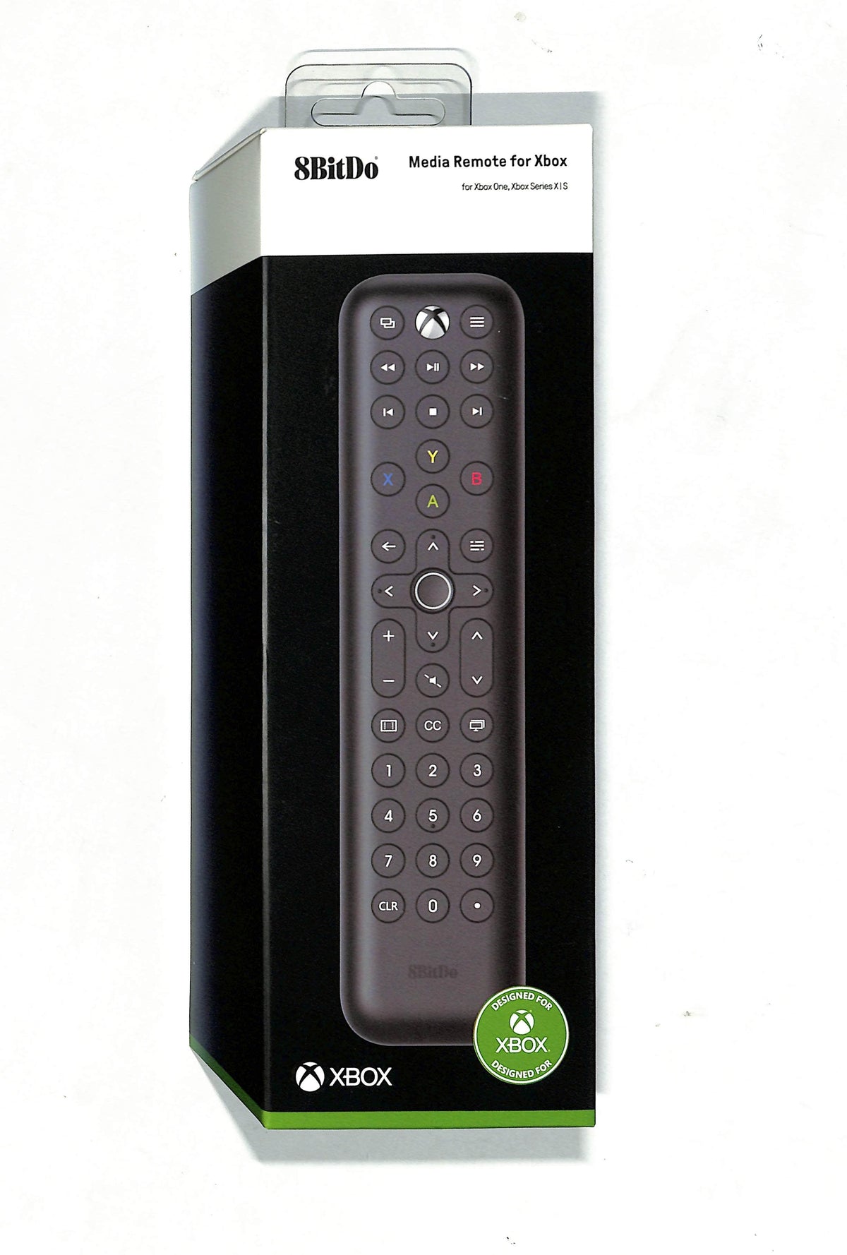 8BITDO MEDIA REMOTE FOR XBOXONE/XBOX SERIES X/S (LONG EDITION) - DataBlitz