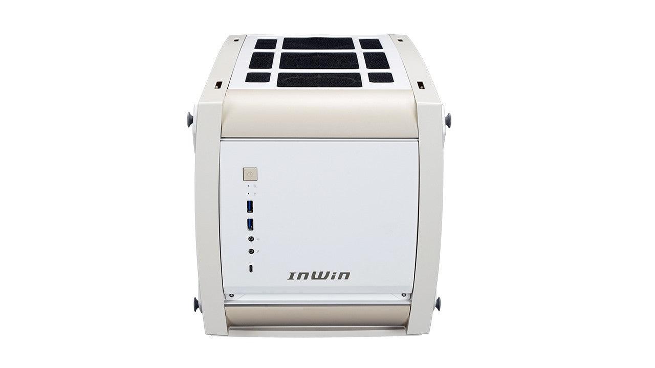 Inwin Explorer Mini-ITX Tower Pc Case (Bone White) - DataBlitz