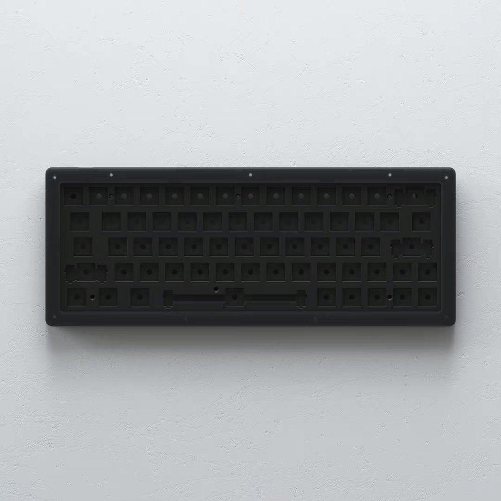AKKO ACR64 RGB MECHANICAL KEYBOARD DIY KIT HOT-SWAPPABLE SOCKET GASKET MOUNT WITH 64-KEY LAYOUT ACRYLIC CASE (BLACK) - DataBlitz