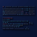 Akko Starry Sky Keycaps Set OSA 185 Keys - DataBlitz