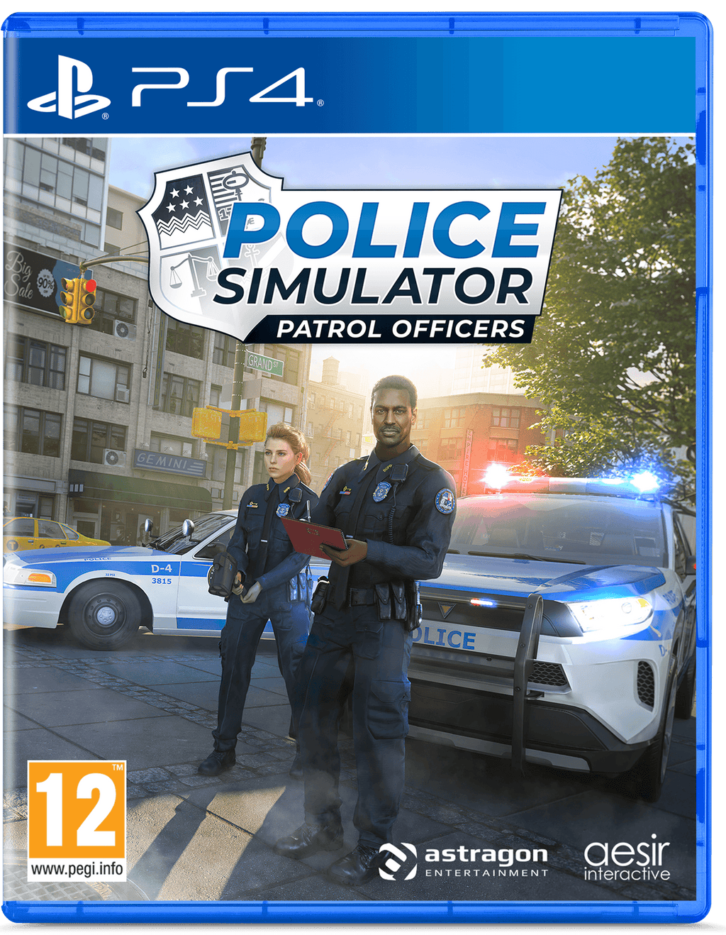 DataBlitz PS4 Police Simulator Patrol Officers REG.2 ENG EU
