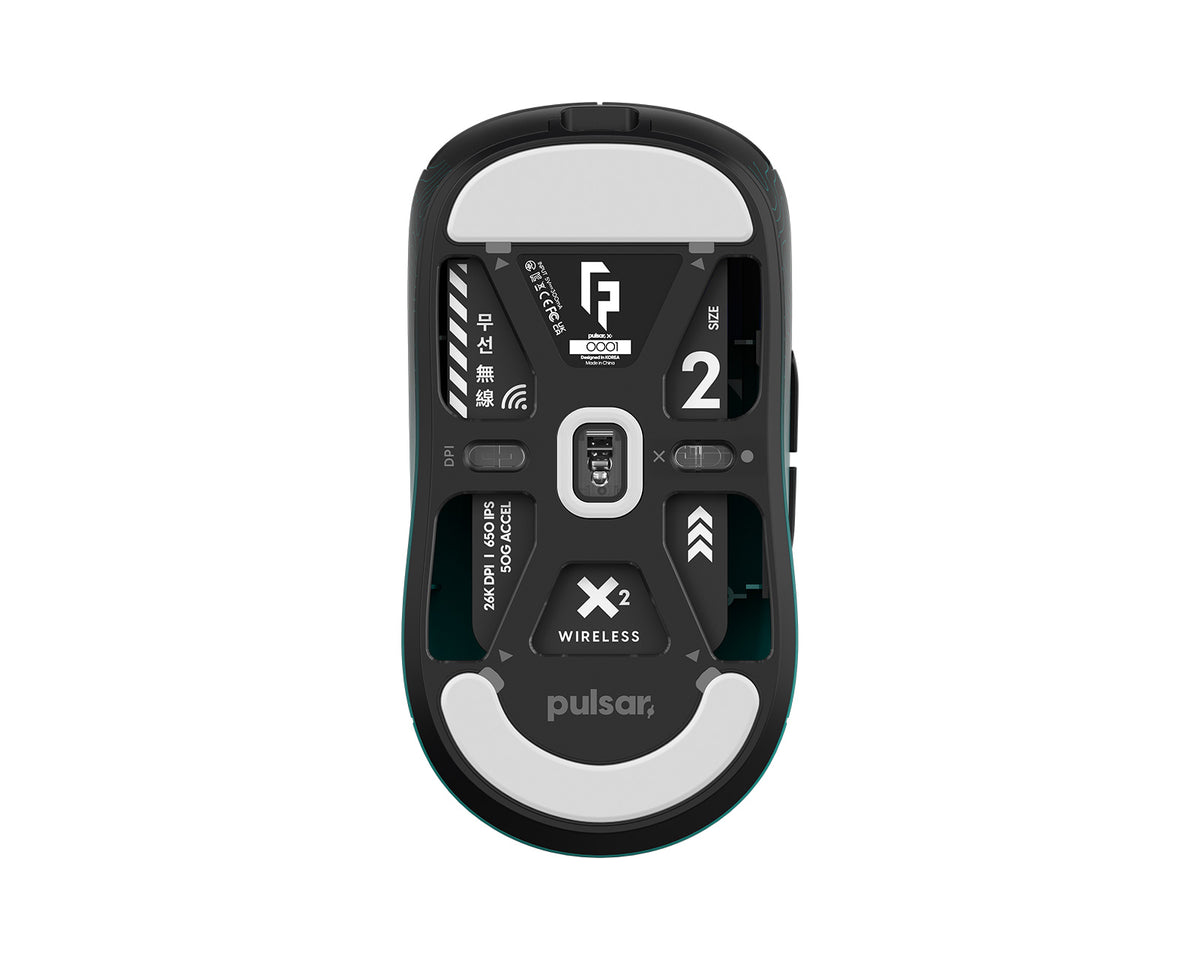 Pulsar X2 Symmetrical Wireless Gaming Mouse RandomFrankP Edition