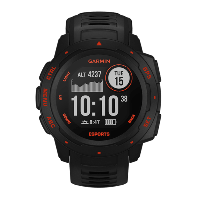 GARMIN INSTINCT ESPORTS EDITION SMARTWATCH (BLACK LAVA) (010-02064-78) - DataBlitz