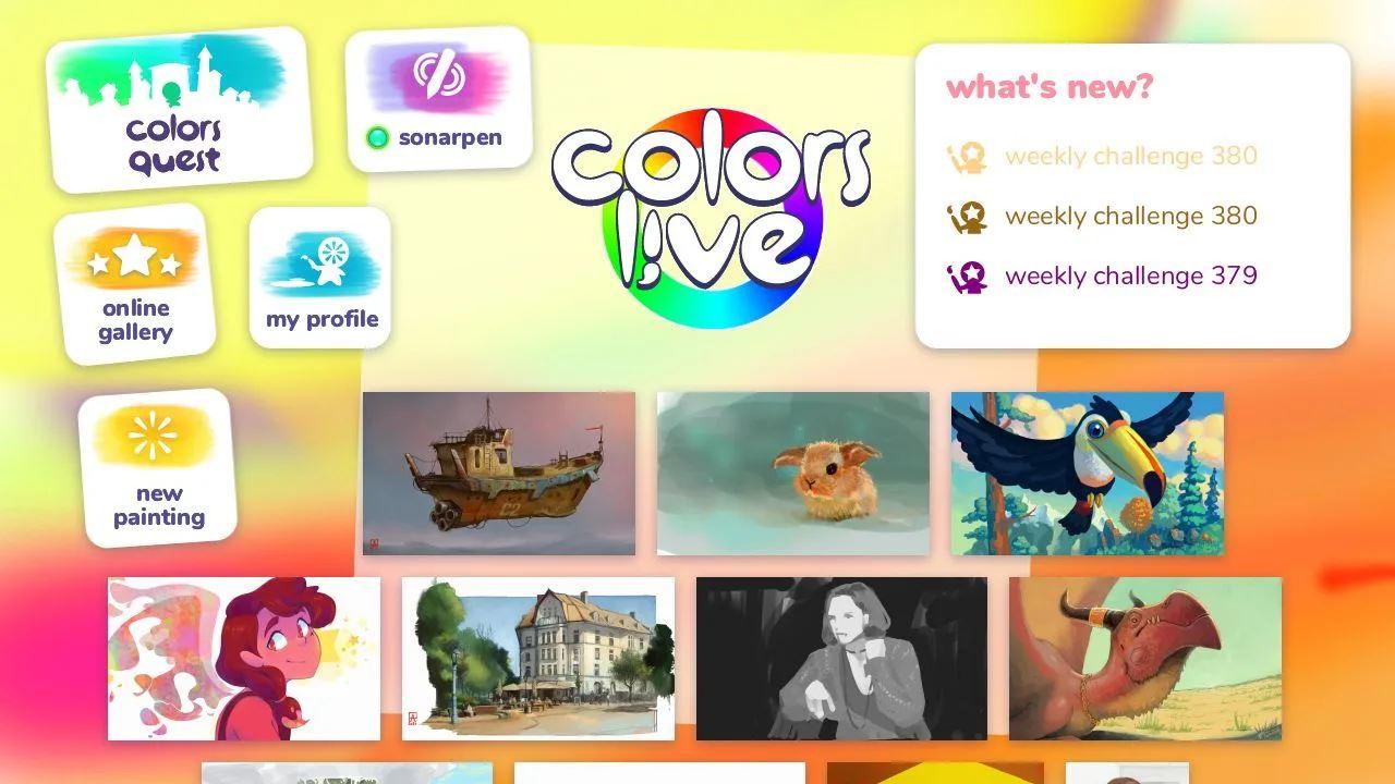 Nintendo Switch Colors Live
