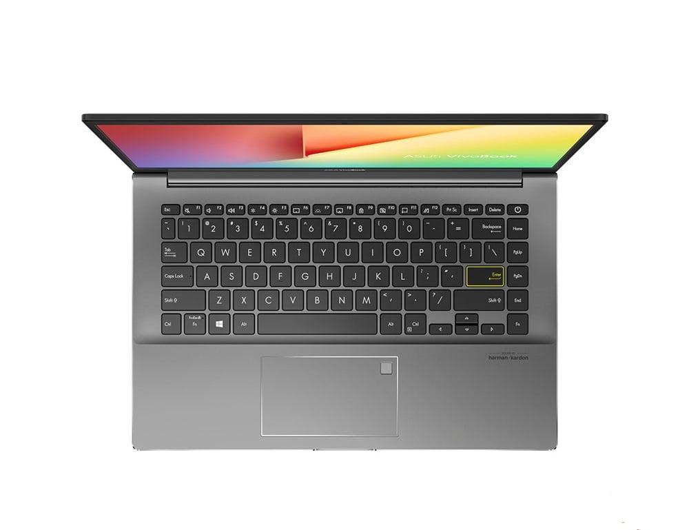 ASUS VIVOBOOK S14 S433EA-AM342TS LAPTOP (INDIE BLACK) | 14" FHD | i5-1135G7 | 16Gb DDR4 | 512GB SSD | IRIS XE | WIN 10 + MS OFFICE HOME & STUDENT 2019 + ASUS NEREUS BACKPACK - DataBlitz