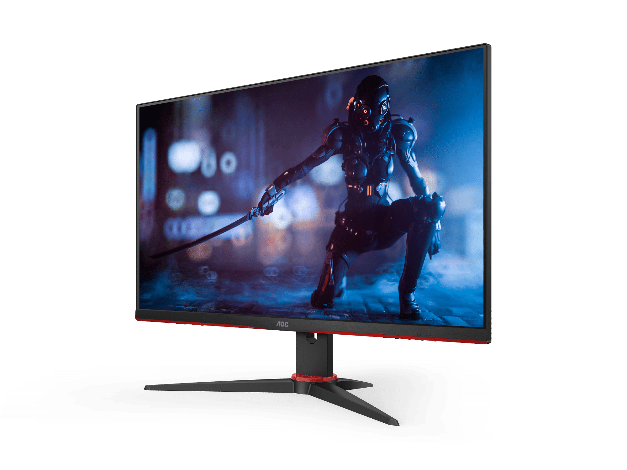 AOC 24G2SE/71 23.8-INCH VA FHD Adaptive Sync Gaming Monitor (Black/Red) - DataBlitz