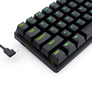 REDRAGON JAX PRO 63-KEY RGB WIRELESS MECHANICAL KEYBOARD (DUST-PROOF BLUE SWITCH) (K613P-KBS) - DataBlitz