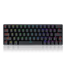 REDRAGON JAX PRO 63-KEY RGB WIRELESS MECHANICAL KEYBOARD (DUST-PROOF BLUE SWITCH) (K613P-KBS) - DataBlitz