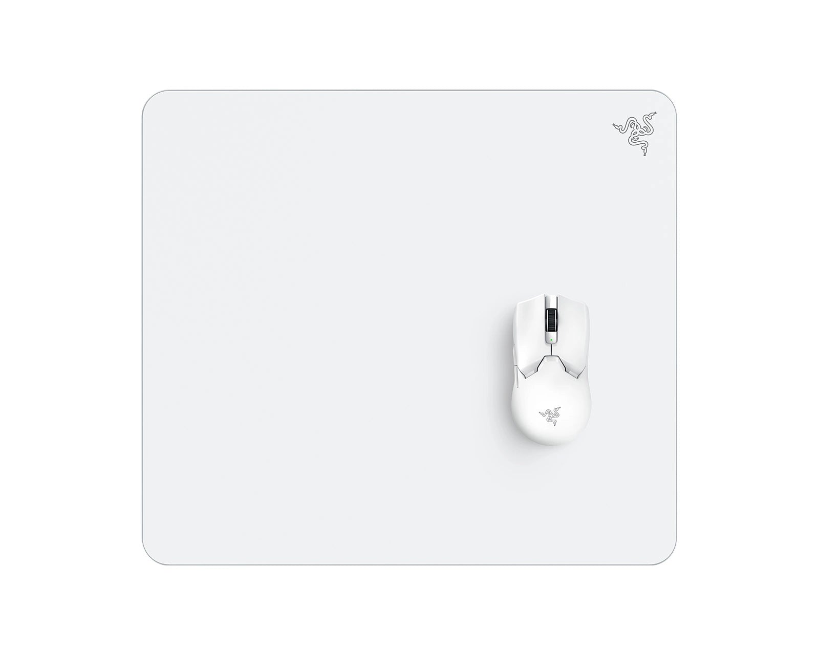Razer Atlas Tempered Glass Gaming Mouse Mat (White)