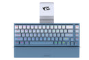 Redragon Shaco 60% Aluminum RGB Mechanical Keyboard With Tablet/Cellphone Stand & Palm Rest (Dust-Proof Outemu Red Switch) (Blue White) (K641B-BW-RGB) - DataBlitz