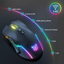 Onikuma CW905 3600 DPI Wireless Gaming Mouse 7 Buttons Design RGB (Black) - DataBlitz