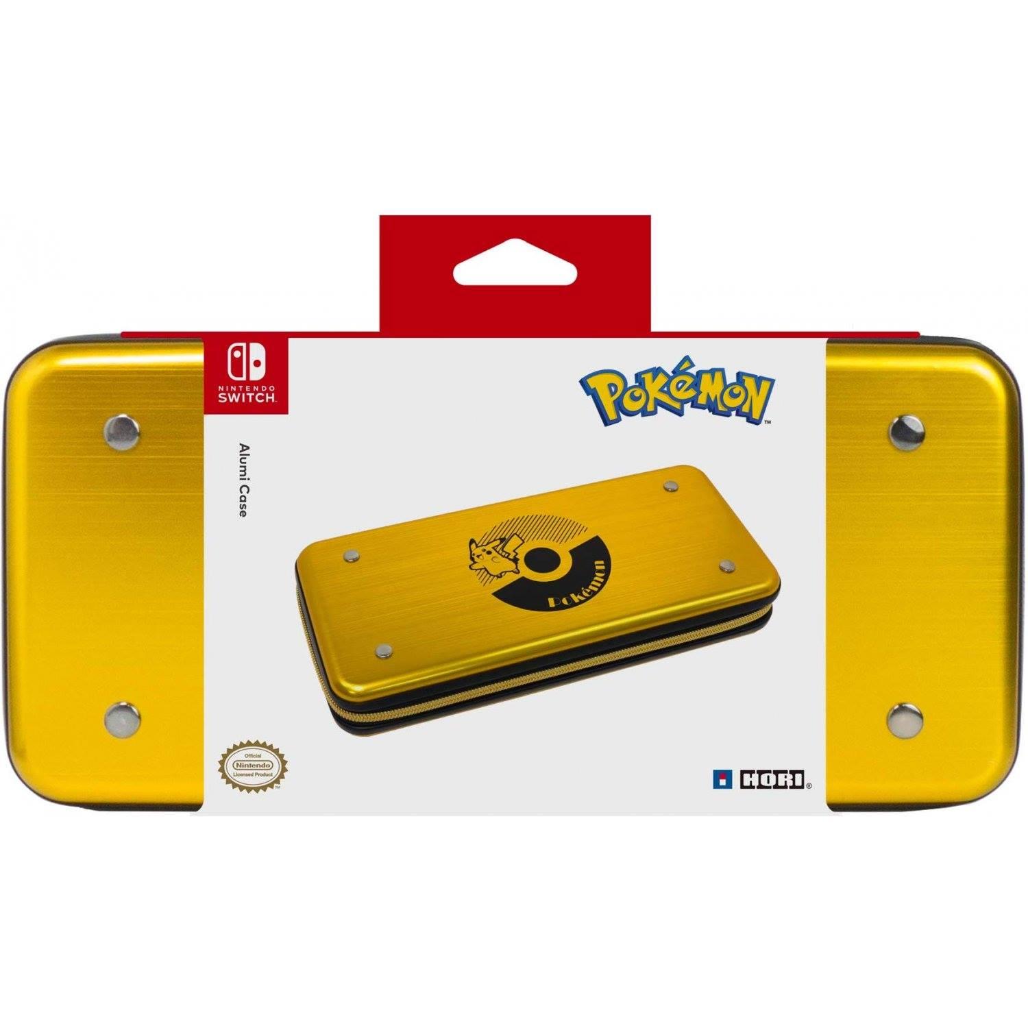 HORI NSW ALUMINUM CASE POKEMON GOLD (NSW-132U) - DataBlitz