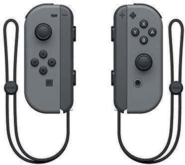 Nintendo Switch Console With Grey Joycon + NSW Dobe Dust-Proof Kit Include Rubber Plug & Toughened Glass Film (TNS-862) Bundle - DataBlitz