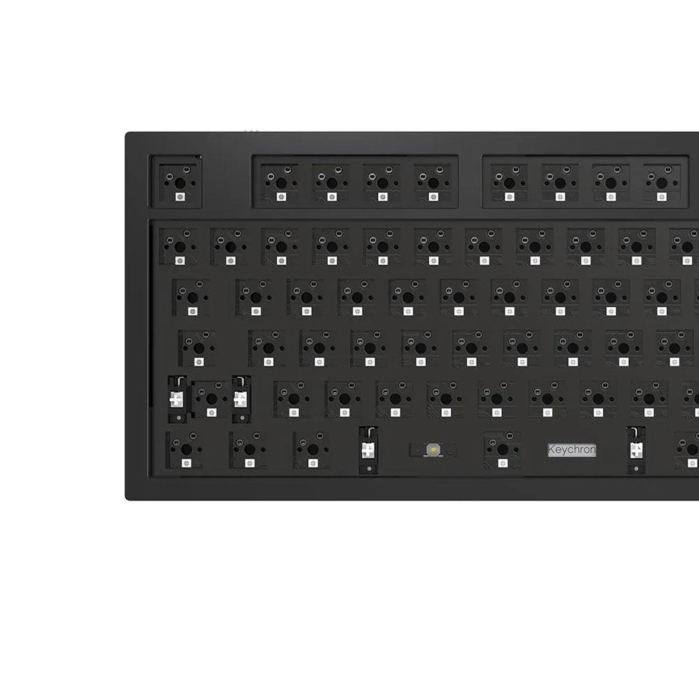 Keychron Q3 QMK Custom Mechanical Barebone Wired Keyboard (Carbon Black) (Q3A1) - DataBlitz