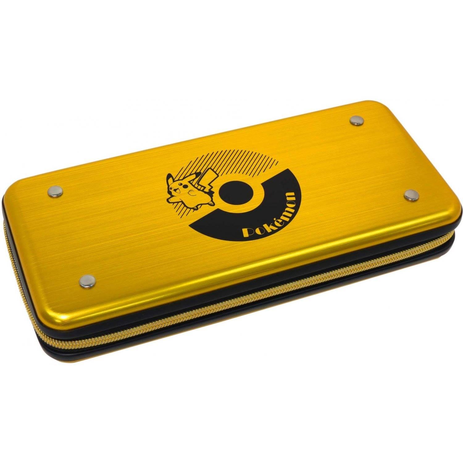 HORI NSW ALUMINUM CASE POKEMON GOLD (NSW-132U) - DataBlitz