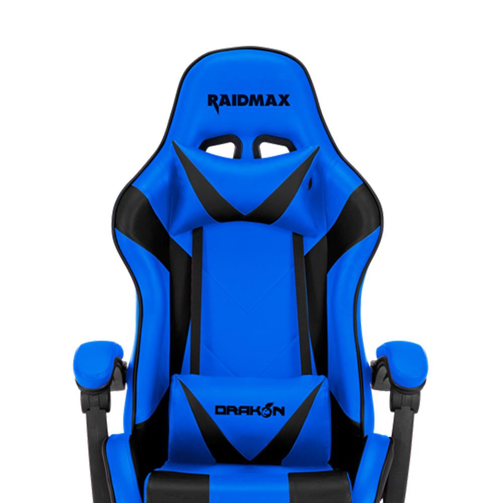 RAIDMAX DRAKON DK602 GAMING CHAIR (BLUE) - DataBlitz