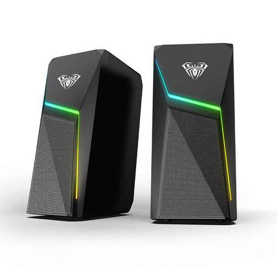 Aula Wind N-521 RGB 2.0 Desktop Gaming Speaker - DataBlitz