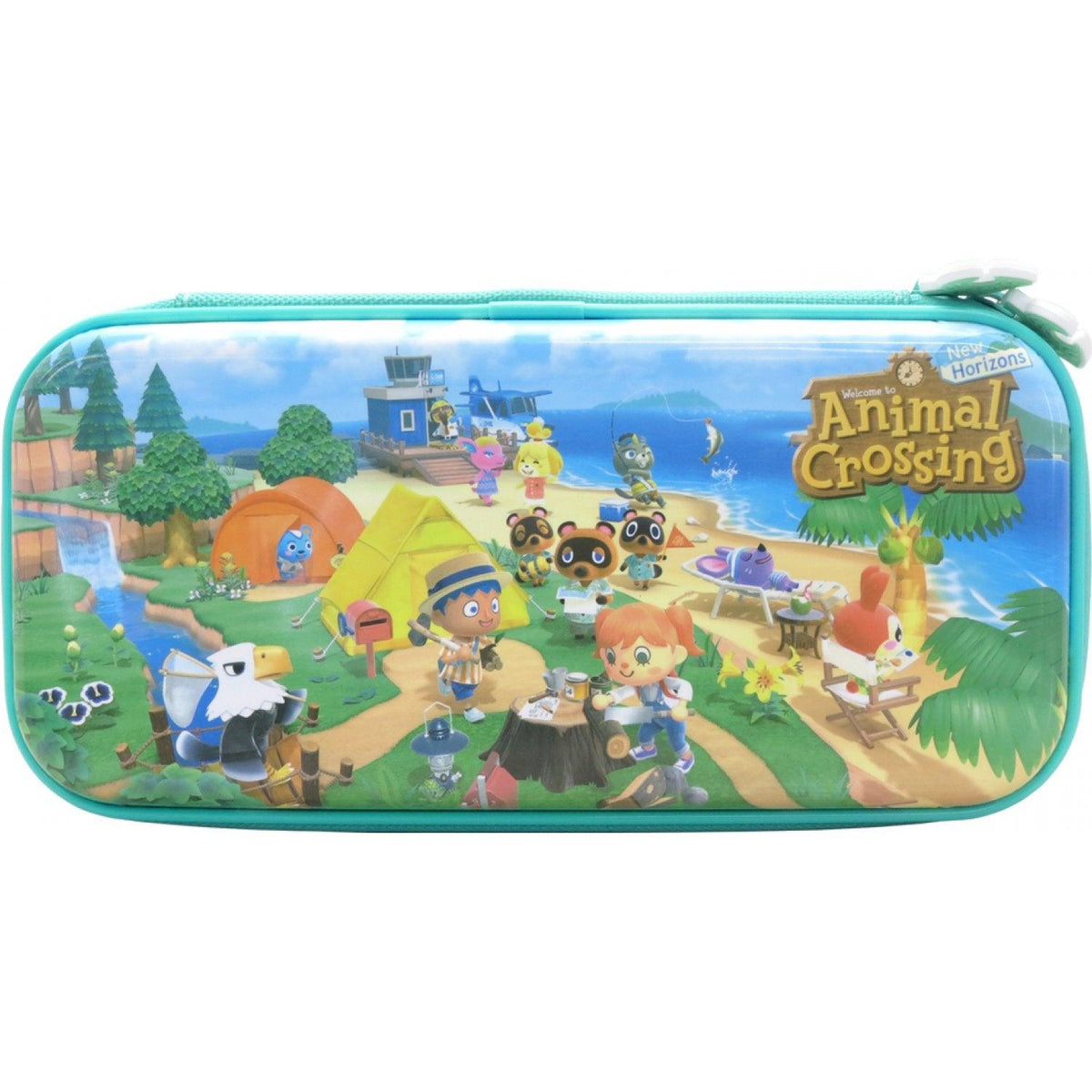 HORI NSW ANIMAL CROSSING NEW HORIZONS EDITION VAULT CASE FOR NINTENDO SWITCH/SWITCH LITE (NSW-246U) - DataBlitz