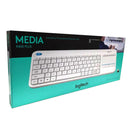 LOGITECH K400 PLUS WIRELESS TOUCH KEYBOARD (WHITE) - DataBlitz