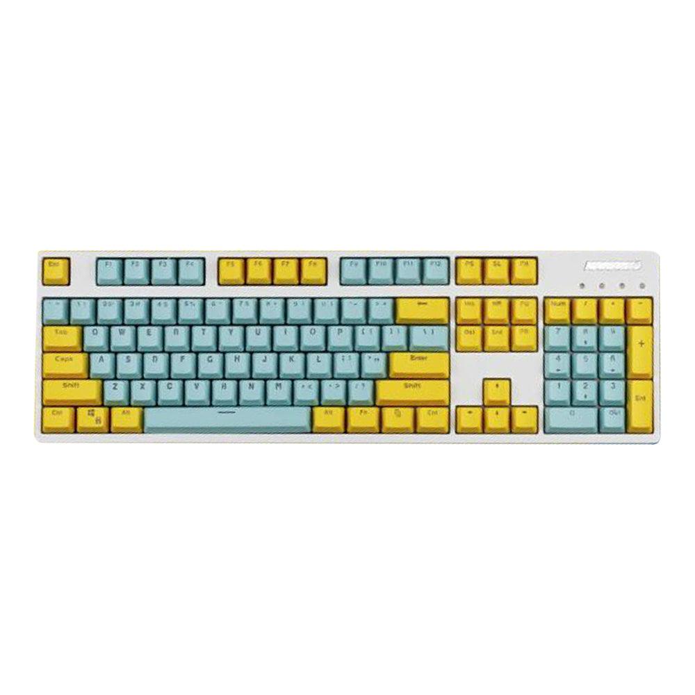 104 Doubleshot OEM PBT Keycaps (Sunshine) - DataBlitz