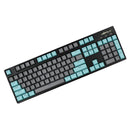104 Doubleshot OEM PBT Keycaps (Cyan Gray) - DataBlitz