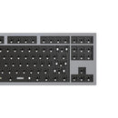 Keychron Q3 QMK Custom Mechanical Barebone Wired Keyboard (Silver Grey) (Q3A2) - DataBlitz