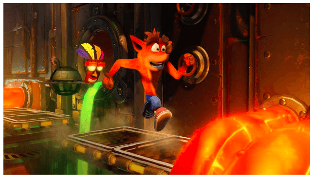 PS4 CRASH BANDICOOT N. SANE TRILOGY W/ 2 BONUS LEVELS INCLUDED REG.3 - DataBlitz