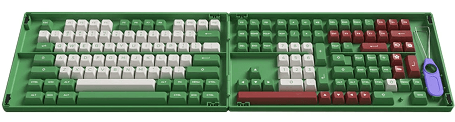 AKKO MATCHA RED BEAN FULL KEYCAPS SET ASA 158 KEYS - DataBlitz