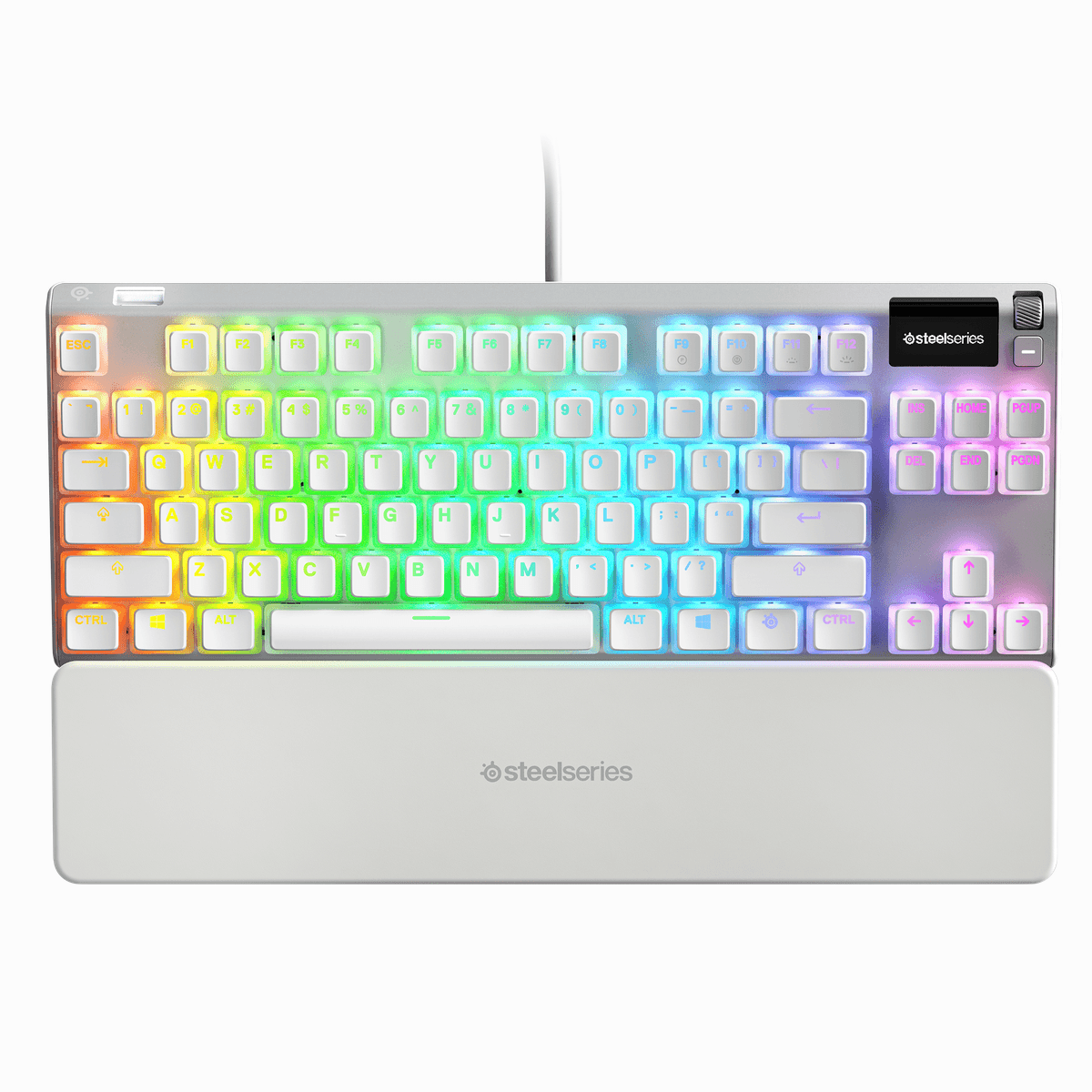 STEELSERIES APEX 7 TKL MECHANICAL GAMING KEYBOARD GHOST LIMITED EDITION (RED LINEAR SWITCH) - DataBlitz