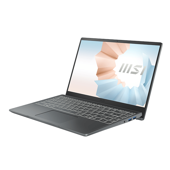 MSI MODERN 14 B11M-652PH LAPTOP (CARBON GRAY) | 14" FHD | i5-1155G7 | 8GB DDR4 | 512GB SSD | IRIS XE | WIN10 + MSI SLEEVE BAG_GP - DataBlitz