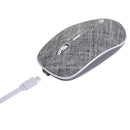 ELEPHANT 2.4G RECHARGEABLE WIRELESS MOUSE (ELE-M524-GREY) - DataBlitz
