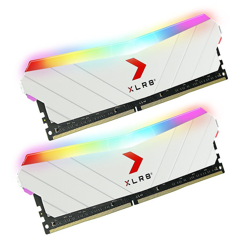 PNY XLR8 Gaming Epic-X RGB 16GB (2X8GB) DDR4 3200MHZ CL16 1.3V (White)