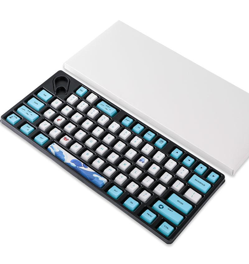 Kemove Blue Ocean PBT Keycaps Set - DataBlitz
