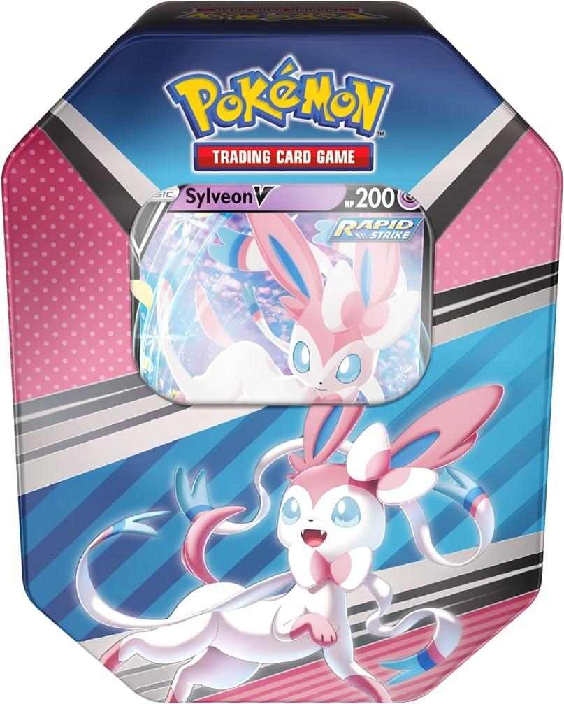 POKEMON TRADING CARD GAME SPRING TIN 2022 (SYLVEON V) (210-85015) - DataBlitz